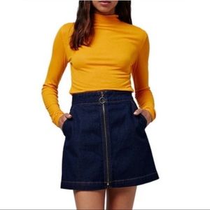 Topshop Moto Skirt